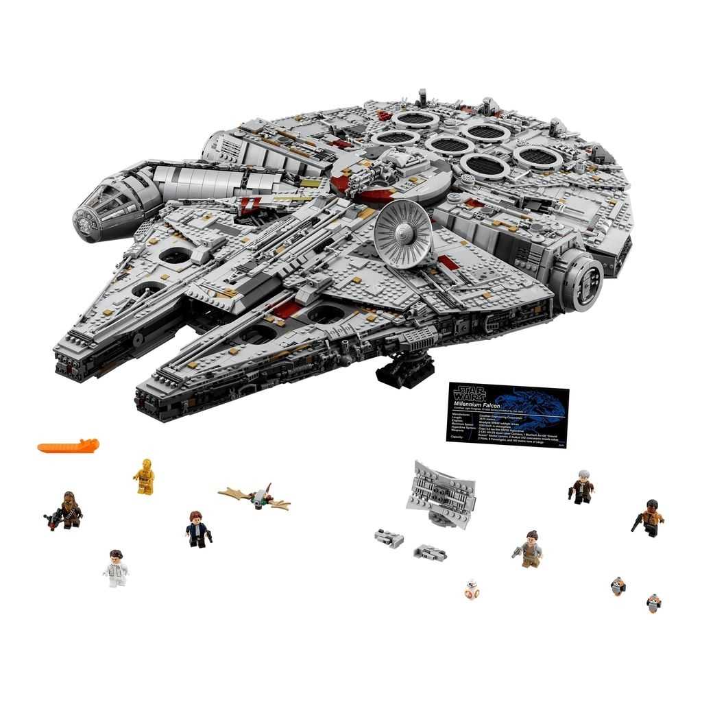 Star Wars Lego Millennium Falcon Edades 16+ # 75192 Artículo 7541 Piezas | BQZ-672018